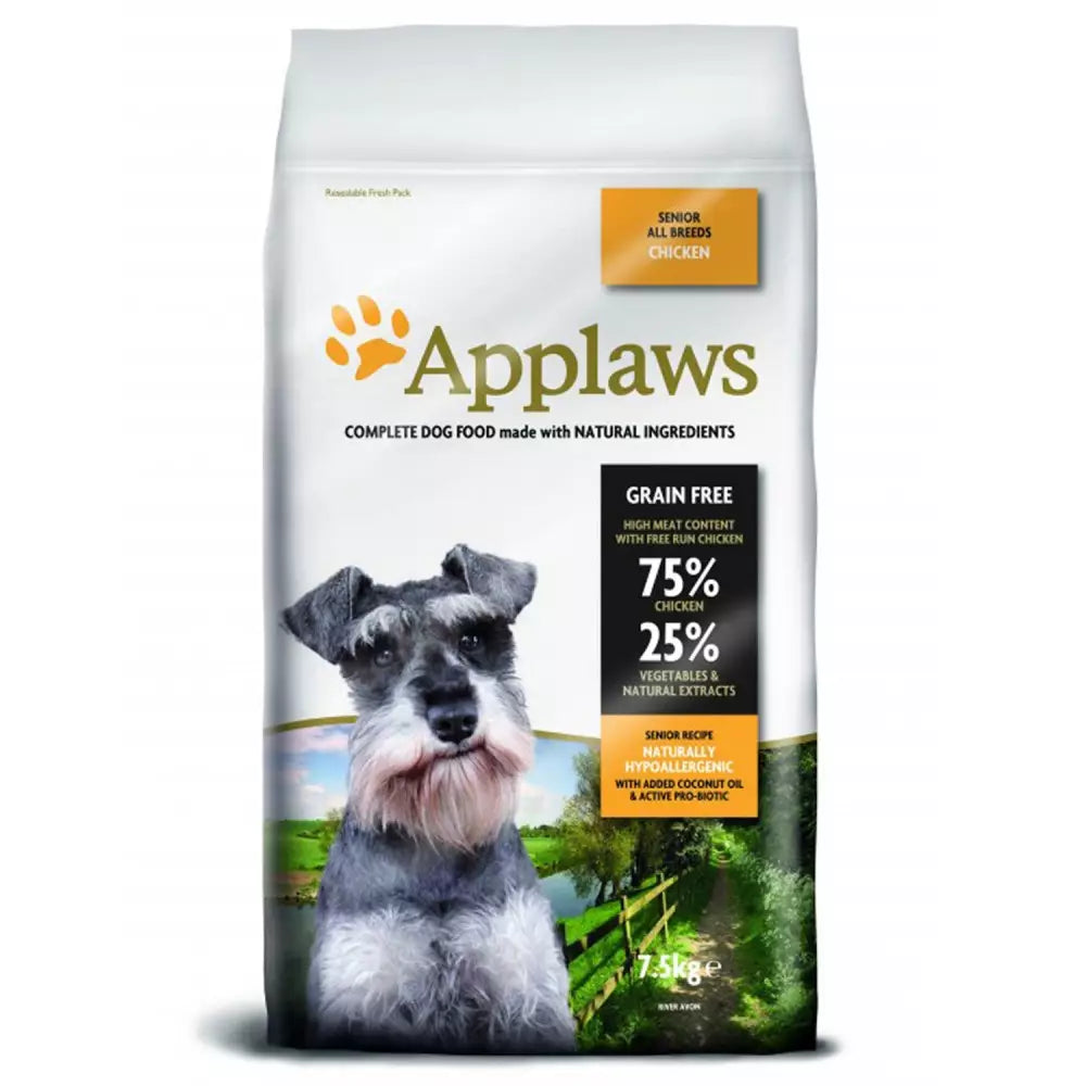 Applaws Dog Dry Senior Pollo