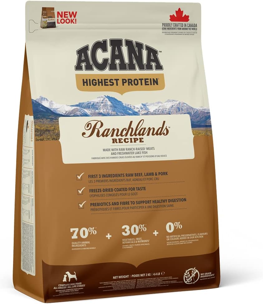 Pienso Acana Perro Adult Regionals Ranchlands Prairie