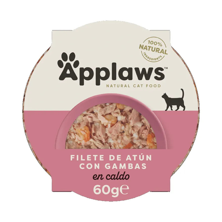 Applaws Cat Tarrina Filete Atun Y gambas