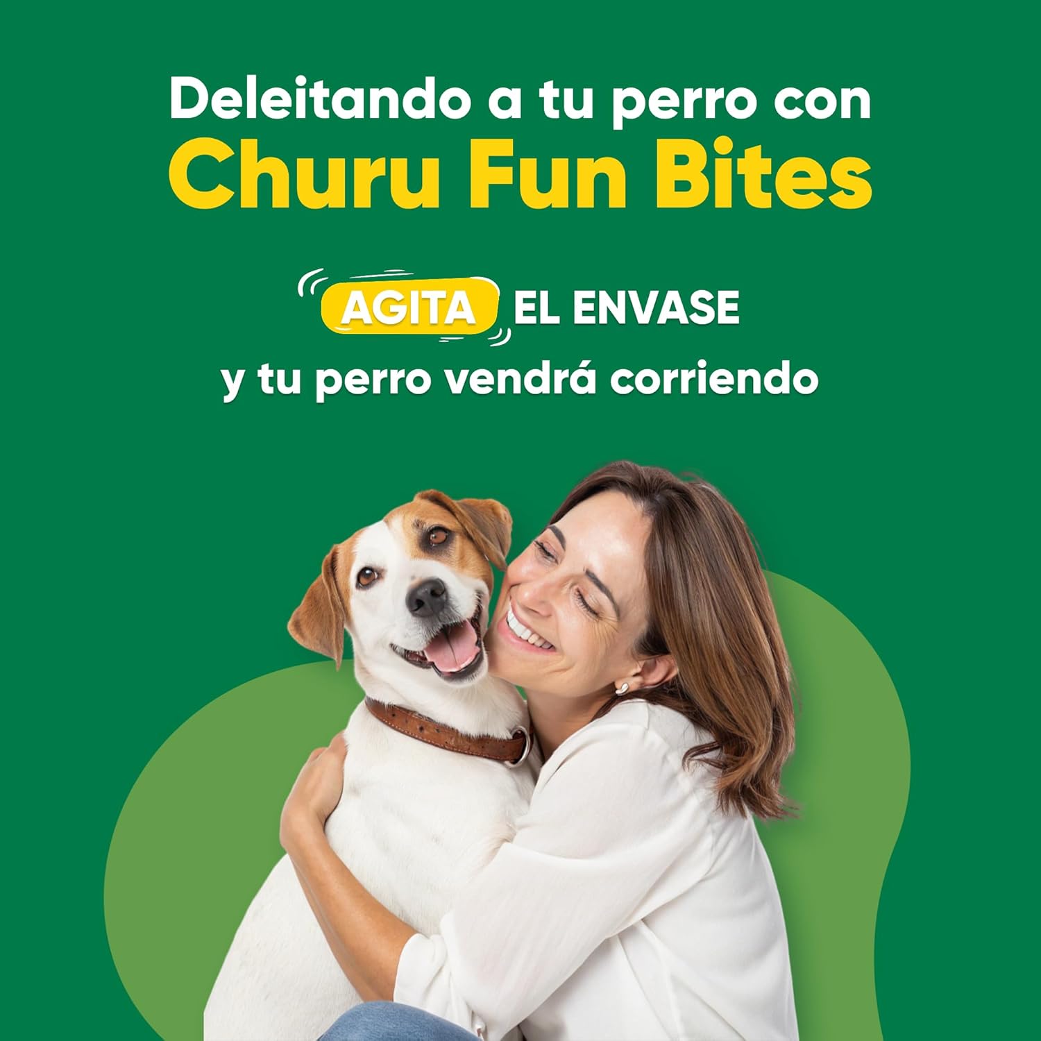 Churu DOG Fun Bites Receta de Pollo con Boniato (8 x 12 g)