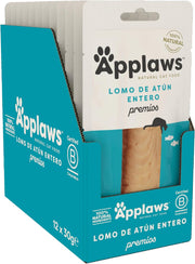 Applaws Cat Snack lomo Atun - Pack 12 x 30 gr