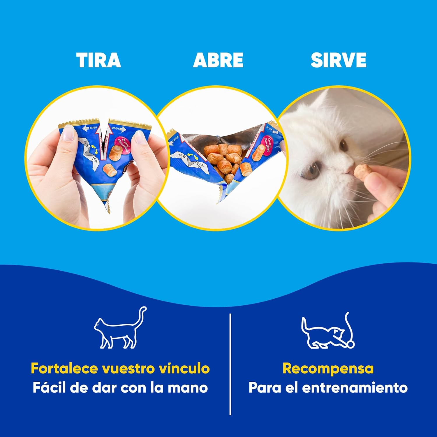 Churu CAT Fun Bites Receta de Pollo (8 x 12 g)