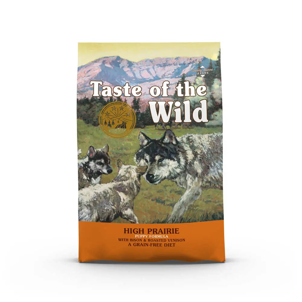 Taste Canine Puppy High Prairie Bisonte