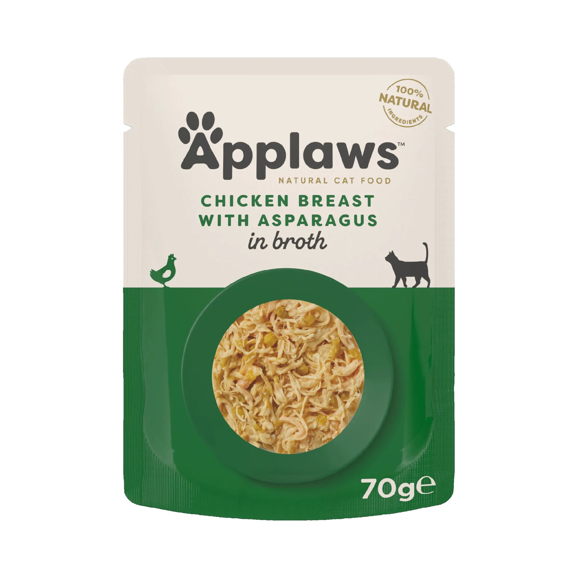 Applaws Cat Sobre Pollo Con Esparragos