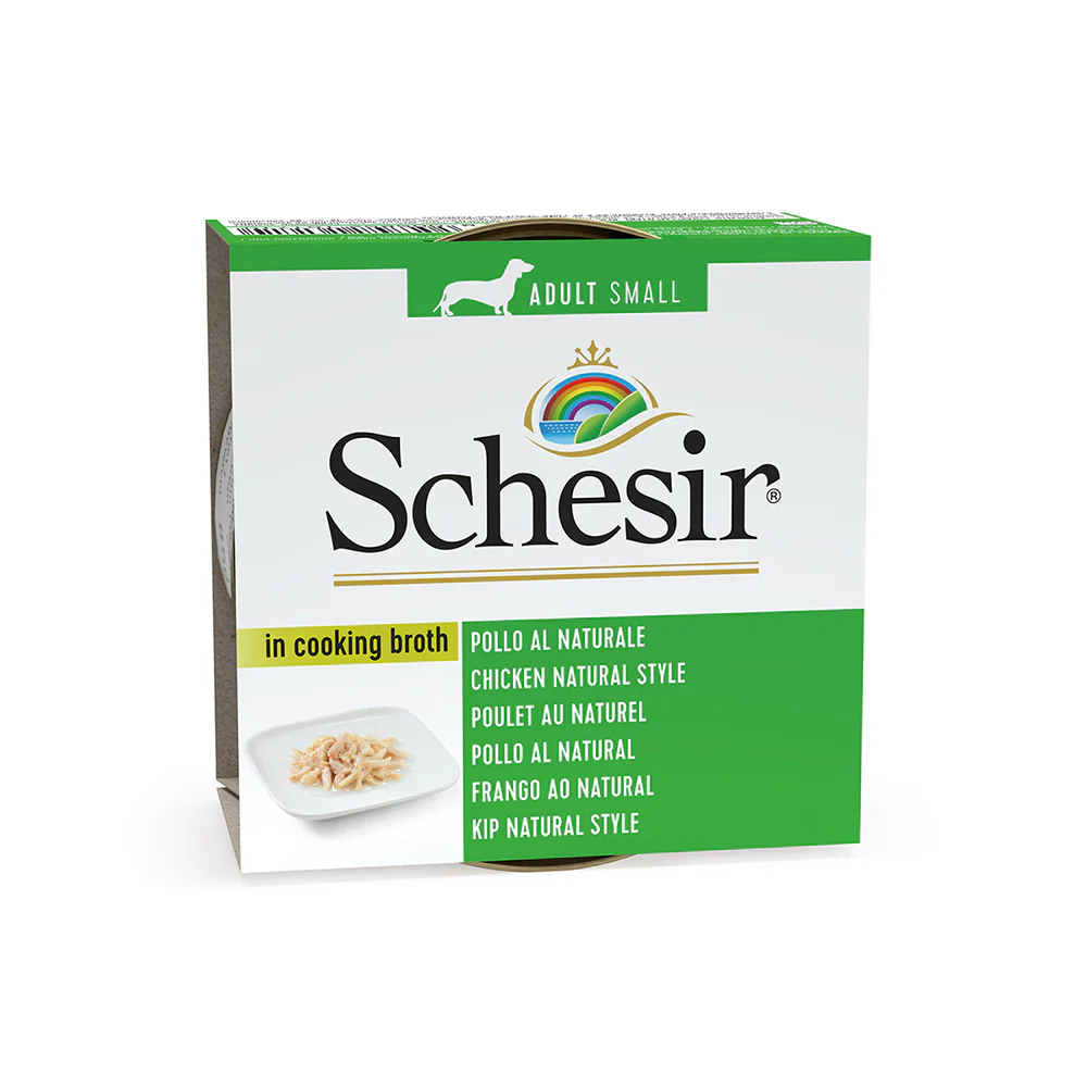 Schesir DOG Lata Pollo al Natural en Caldo 85 g