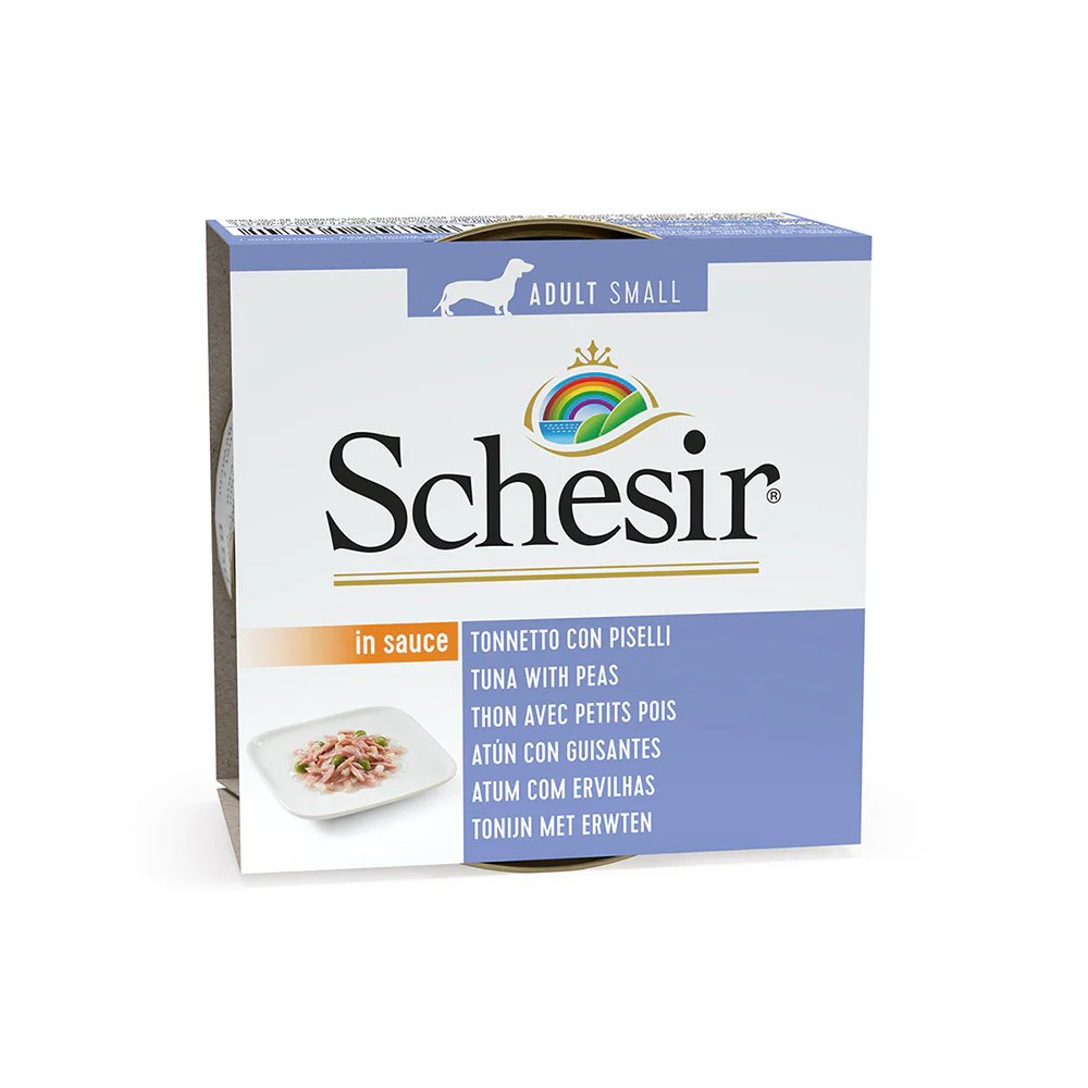 Schesir DOG Lata Atún con Guisantes en Salsa 85 g