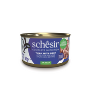 Schesir CAT Lata Atún con Vacuno en Gelatina 85 g