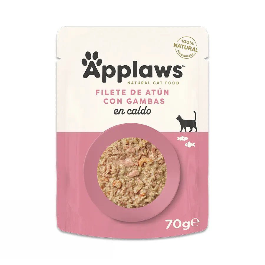Applaws Cat Sobre Atun Y gambas Del Pacifico