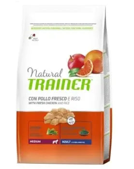 Natural Trainer Canine Adult Medium Pollo 12K (Ndr)
