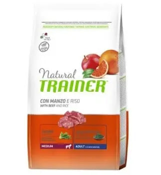 Natural Trainer Canine Adult Medium Buey (Ndr)