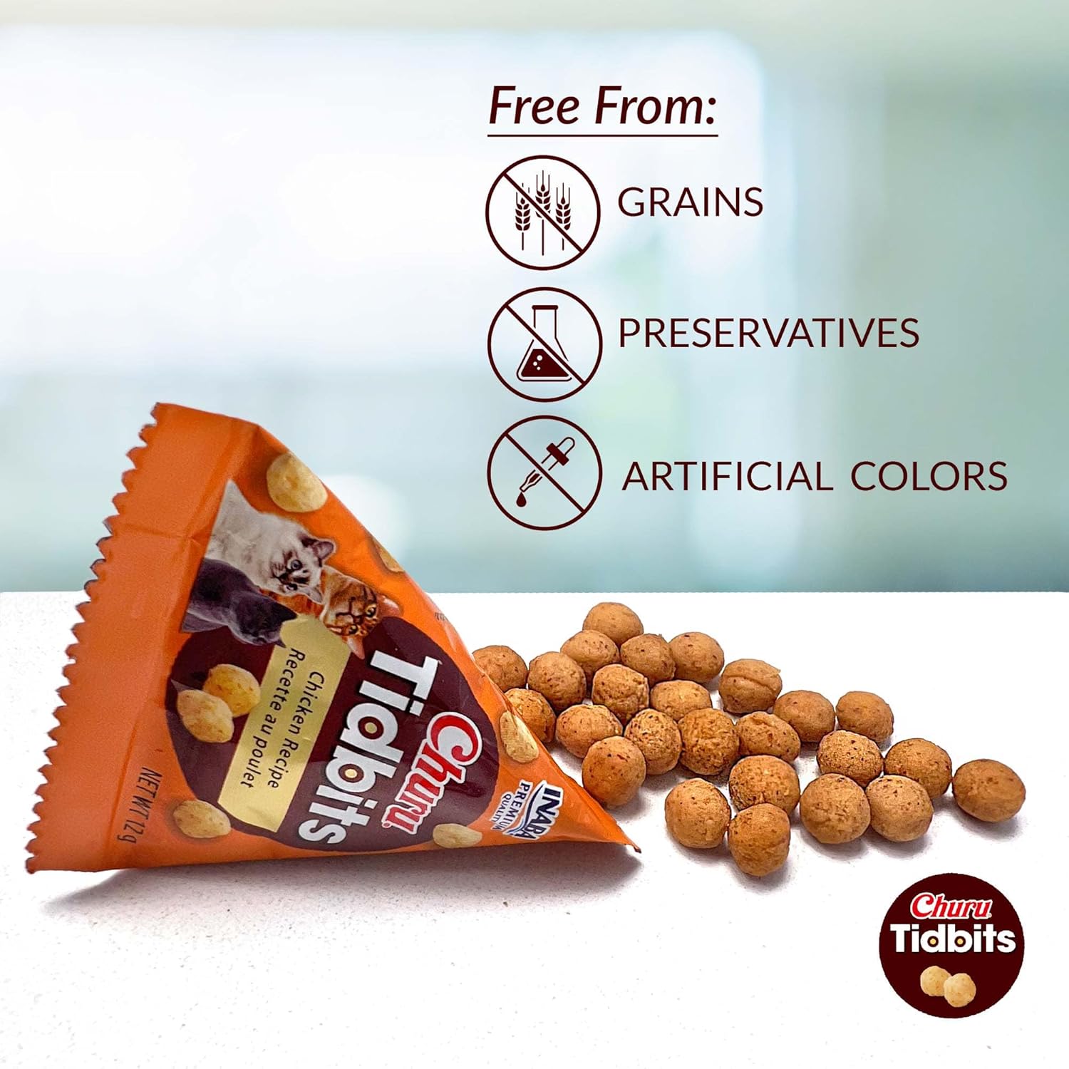 Churu CAT TIDBITS Pollo (6 uds. de 3 x 10 g)