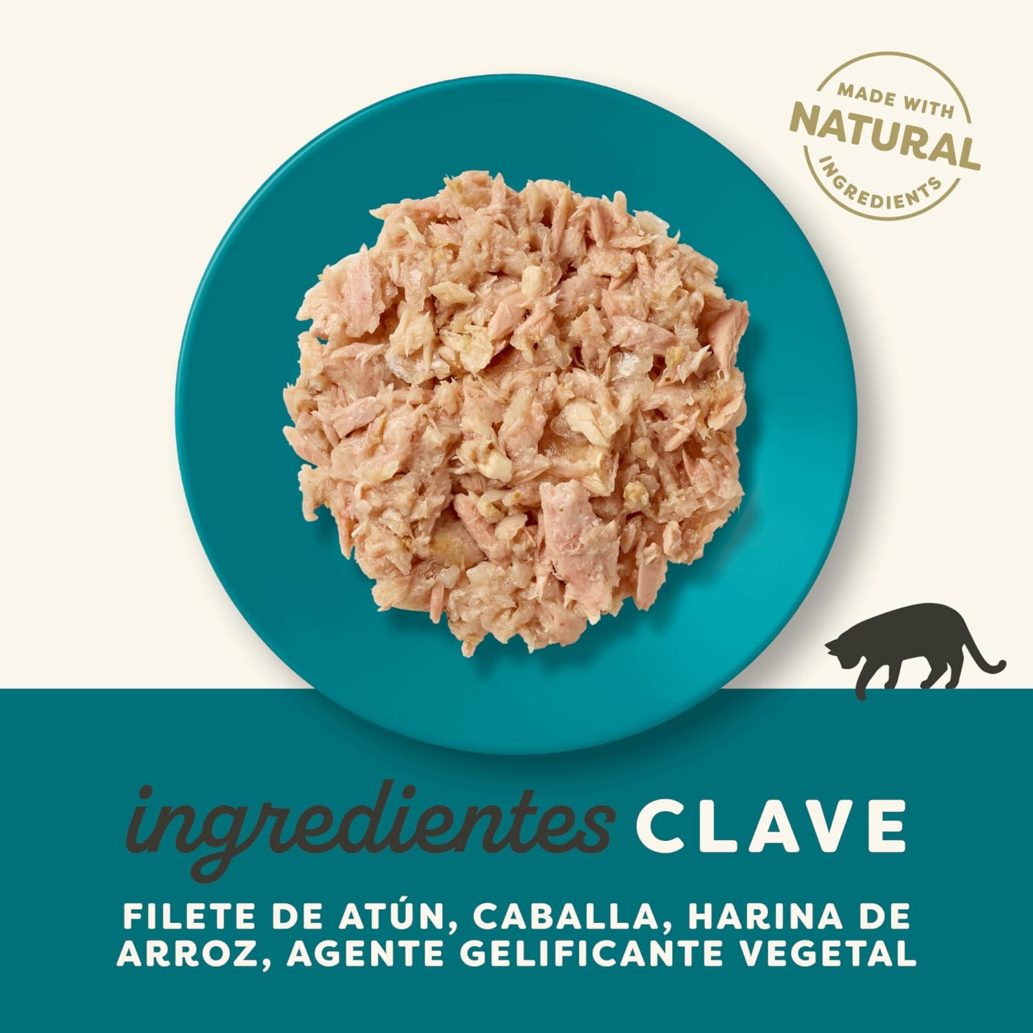 Applaws Cat Sobre Filete De Atun Caballa gelatina - Pack 16 x 70 gr