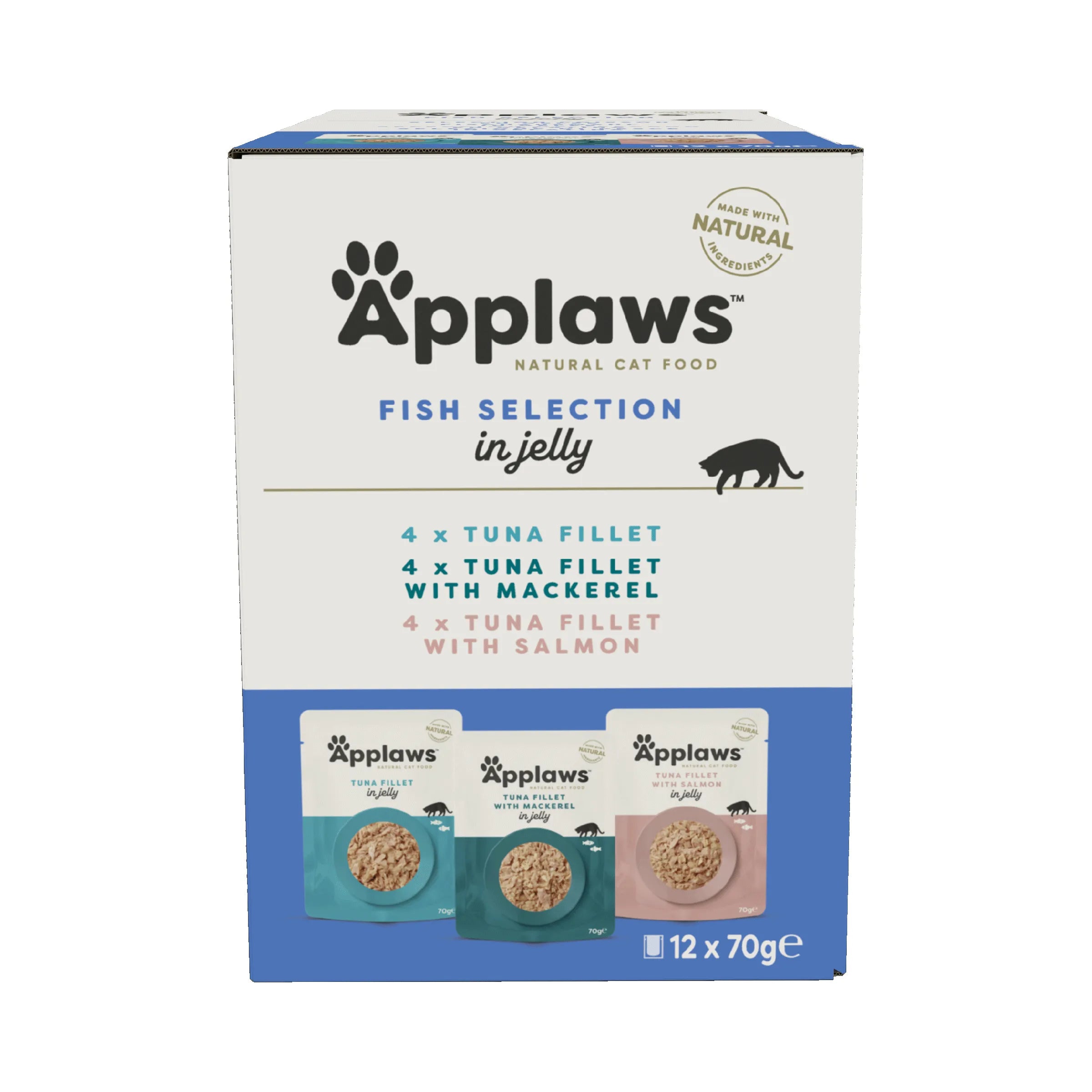 Applaws Cat Sobre Selec Pescado gelatina Multi