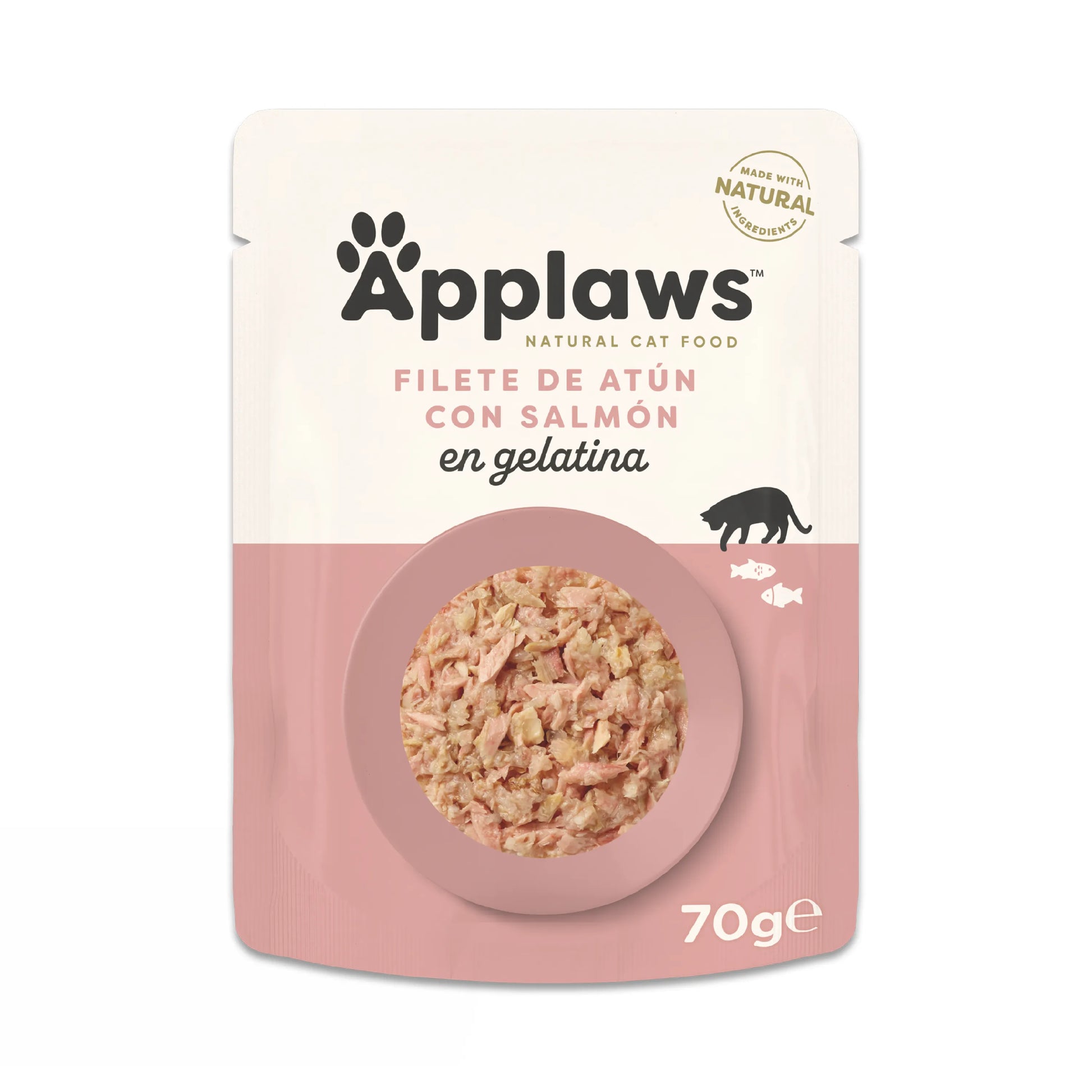 Applaws Cat Sobre Filete De Atun Y Salmon gelatina