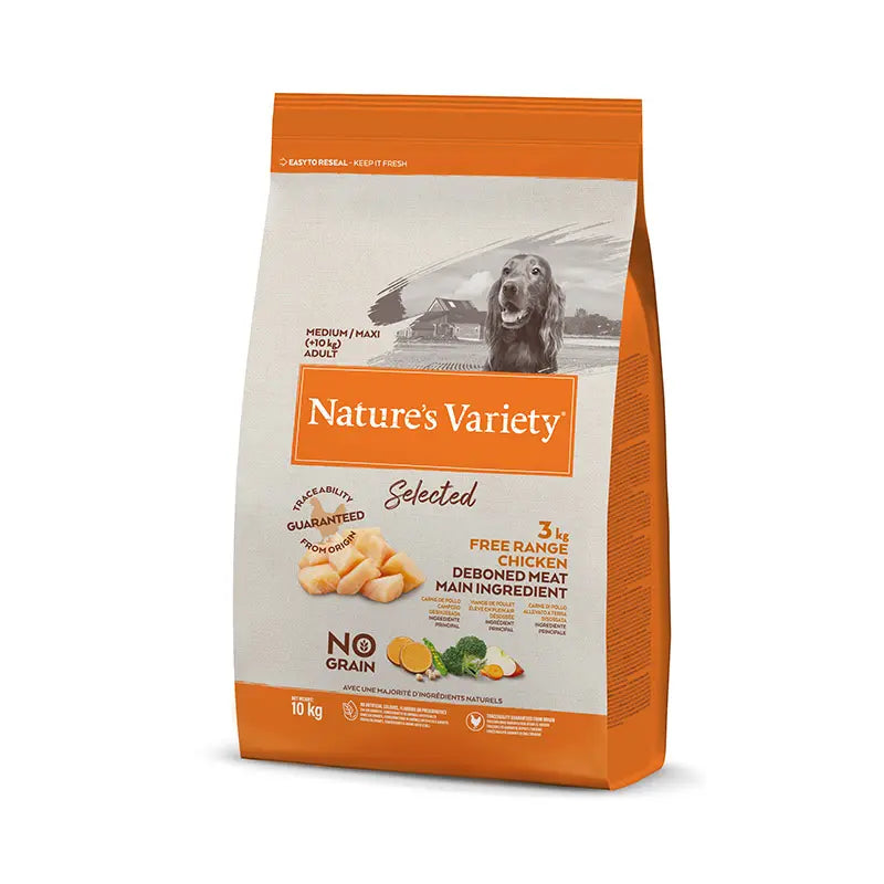 Nature'S Variety Dog Ng Adult Med/Max Pollo (Ndr)