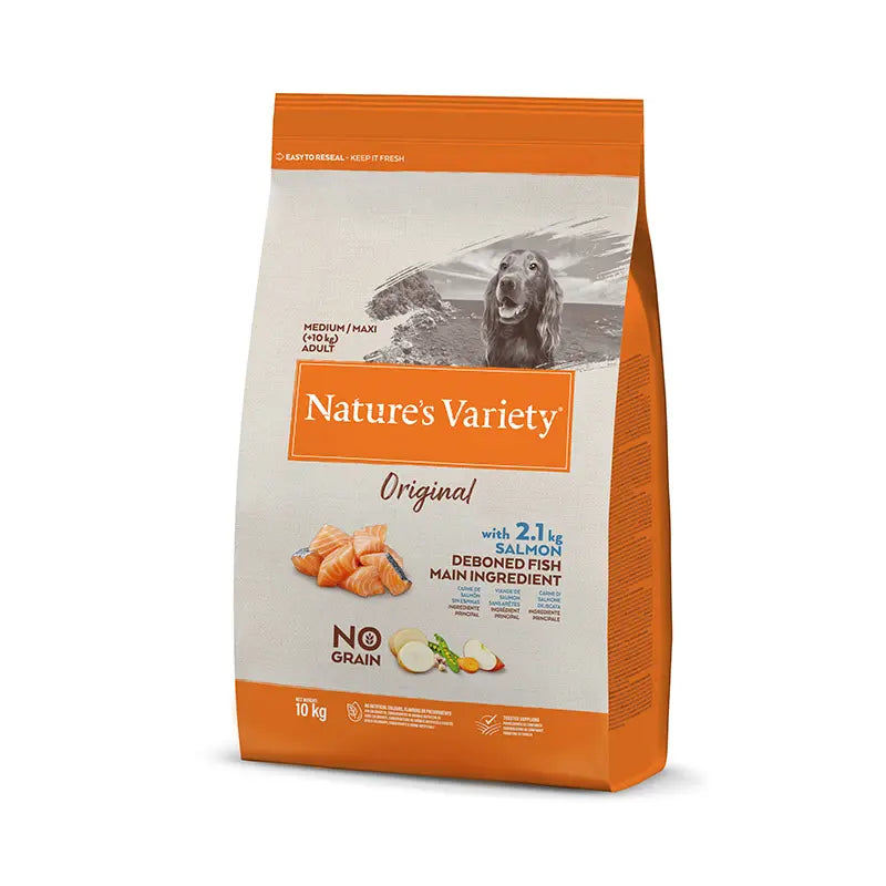 Nature'S Variety Dog Ng Adult Med/Max Salmón (Ndr)