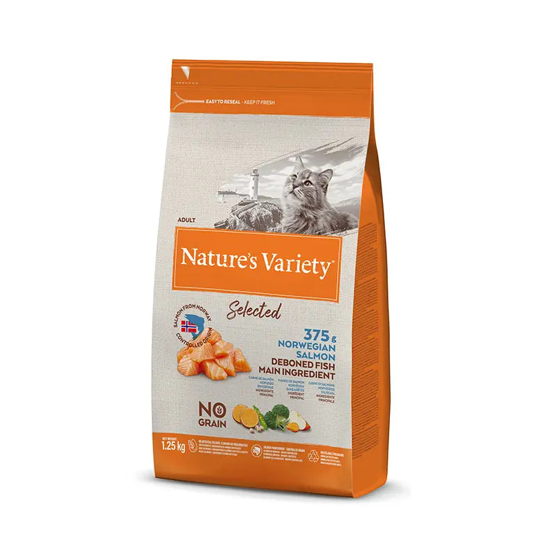 Nature'S Variety Cat No grain Adult Salmón (Ndr)