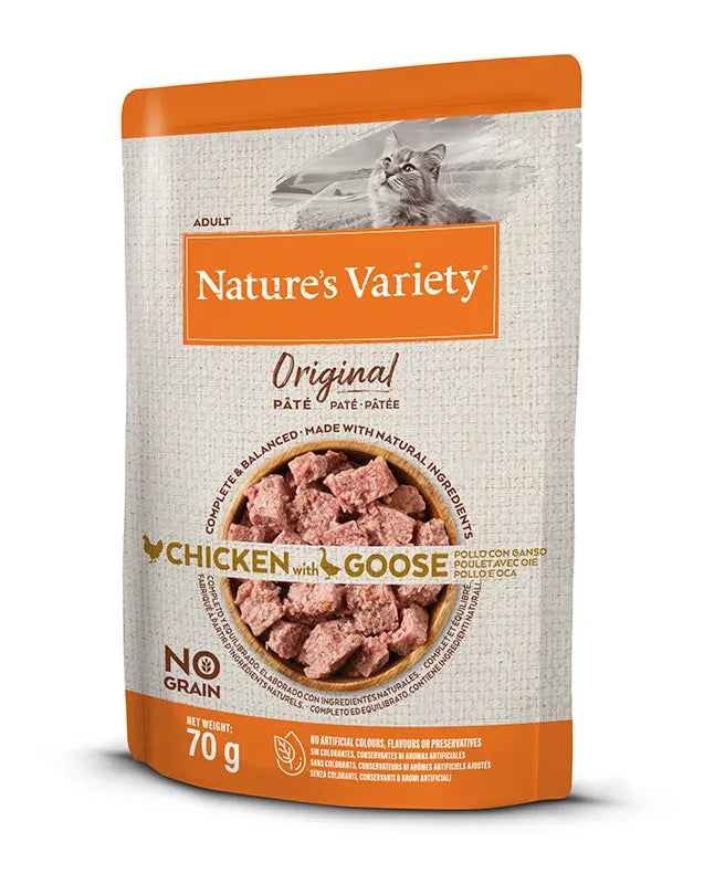 Nature'S V Origina Feline Adult Pate Pollo ganso Ndr