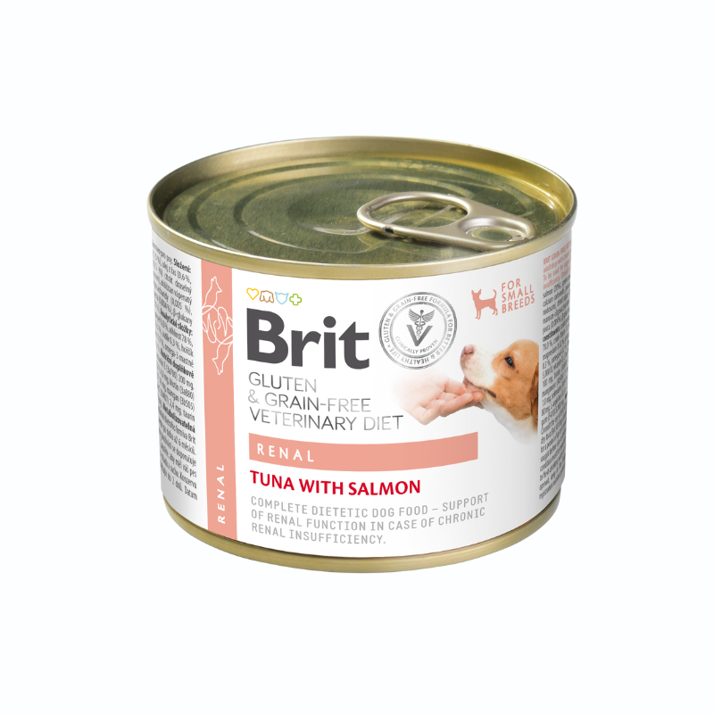 Brit HÚMEDO SG DV Perro RENAL Atún y Salmón