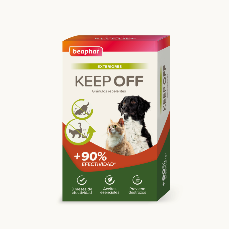 KEEP OFF SPRAY GRÁNULOS EXTERIORES Perro y Gato 200 g
