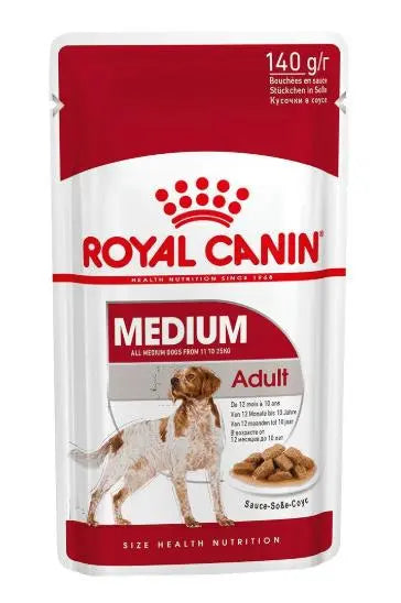 Royal Canine Adult Medium Pouch Caja
