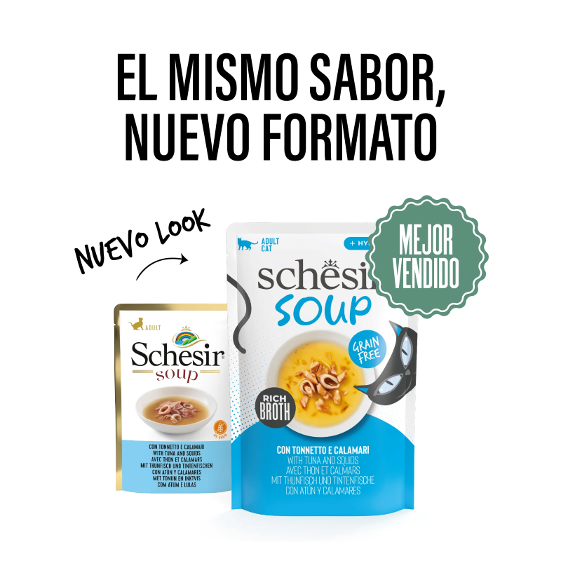 Schesir Sopa de Calamares con Atún 40 gr