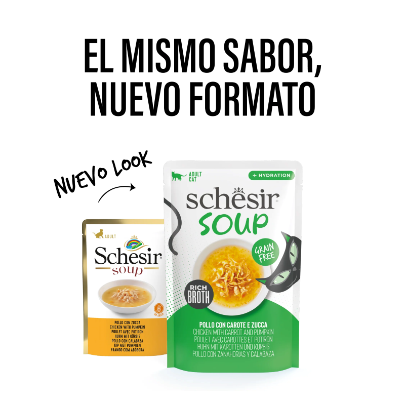 Schesir Sopa de Pollo con calabaza 40 gr