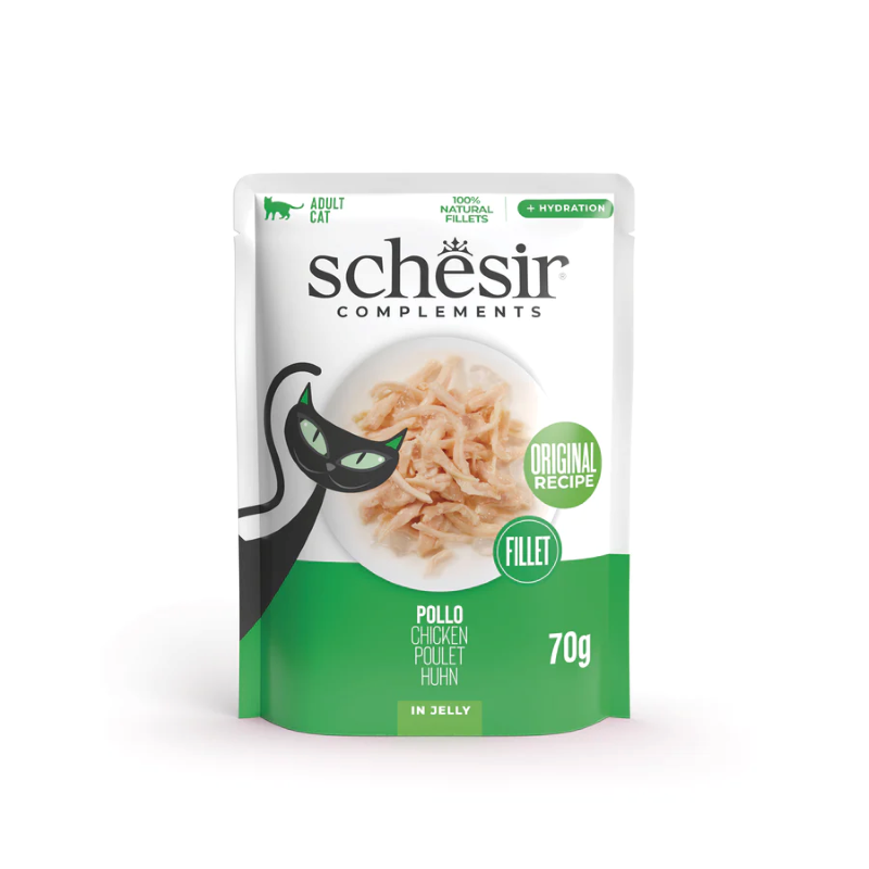 Schesir filetes de Pollo en gelatina 70 gr