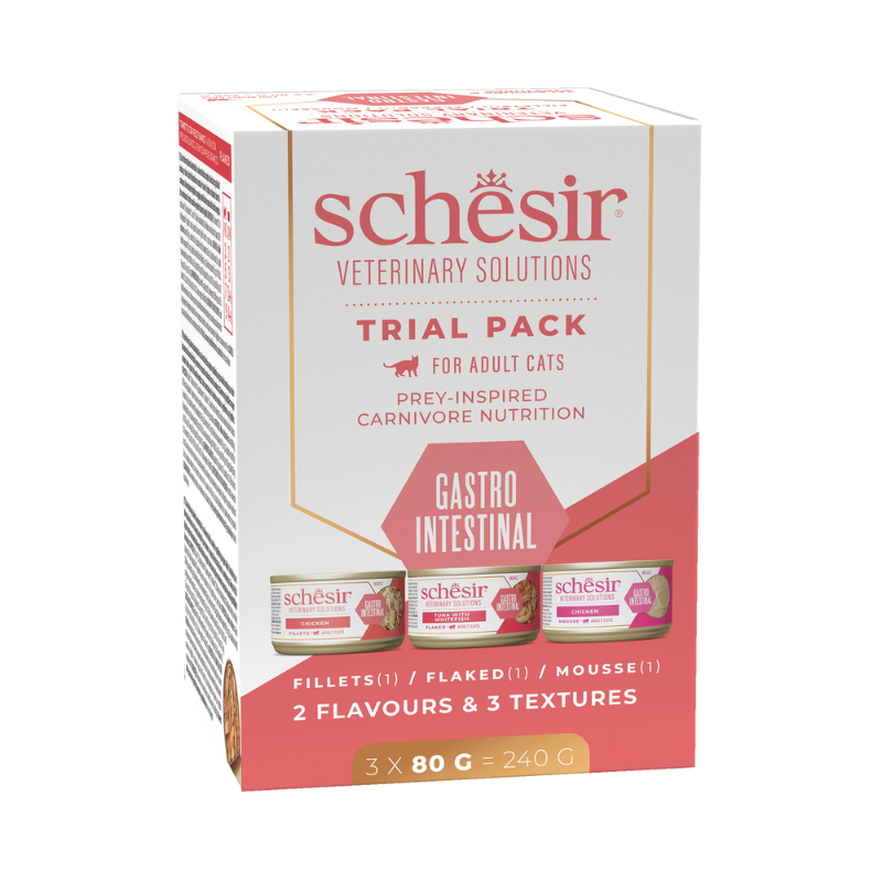 Schesir CAT VET GASTROINTESTINAL Multipack (3 x 80 g)
