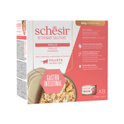 Schesir CAT VET GASTROINTESTINAL Filetes Caldo de Pollo (8 x 80 g)