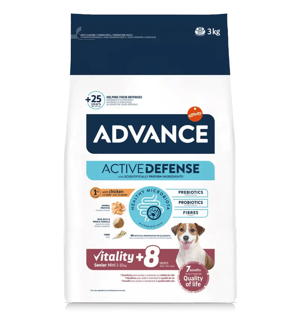 Advance Canine Senior Mini Pollo Arroz Pv (Ndr)