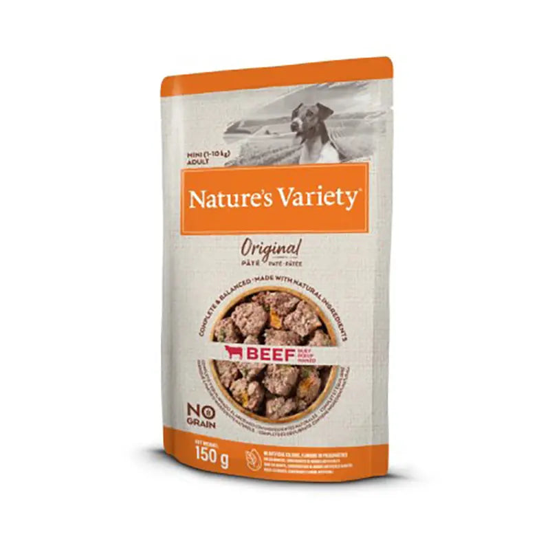 Nature'S V Original Canine Adult Pate Mini Buey Ndr