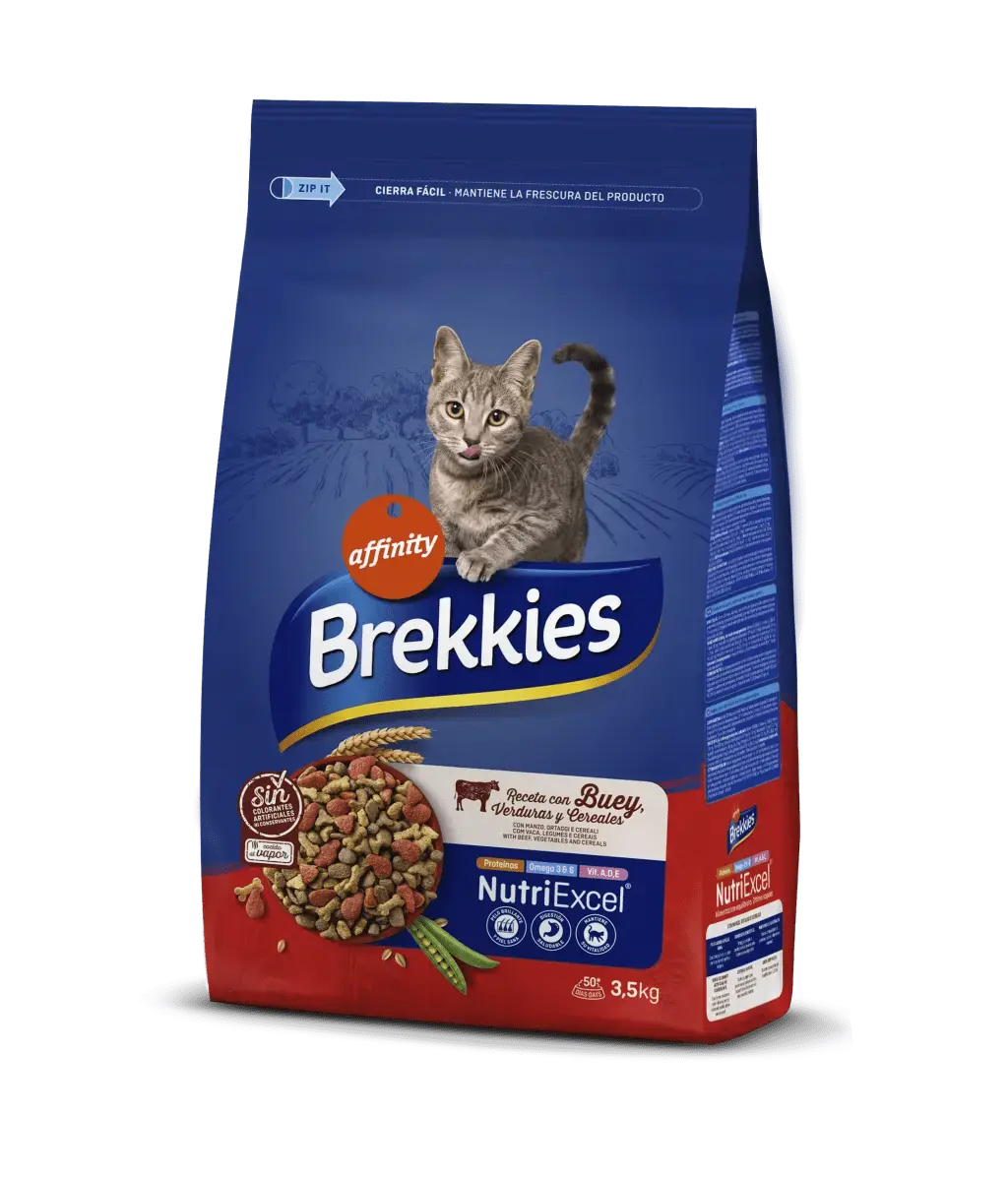 Brekkies Excel Feline Adult Buey Ndr