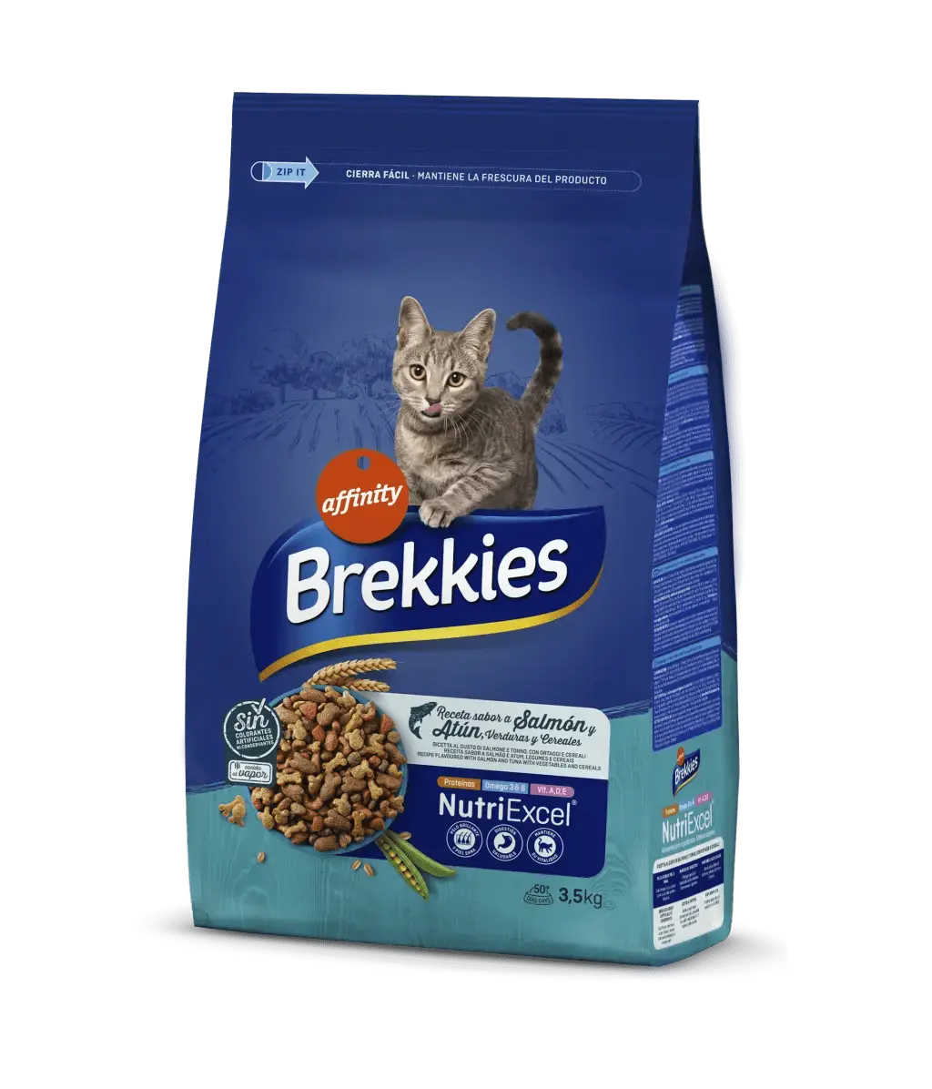 Brekkies Excel Feline Adult Receta Salmon (Ndr)