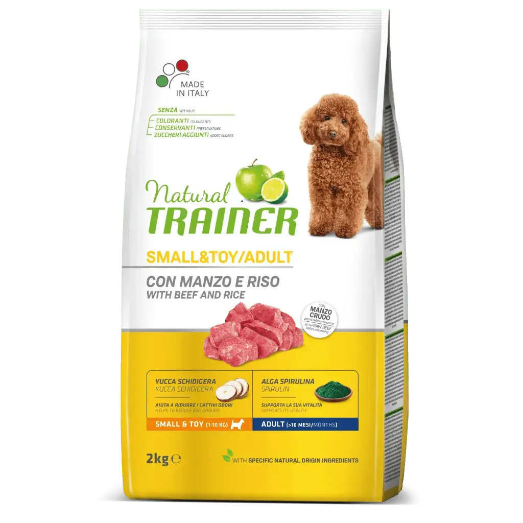 Natural Trainer Canine Adult Mini Ternera (Ndr)