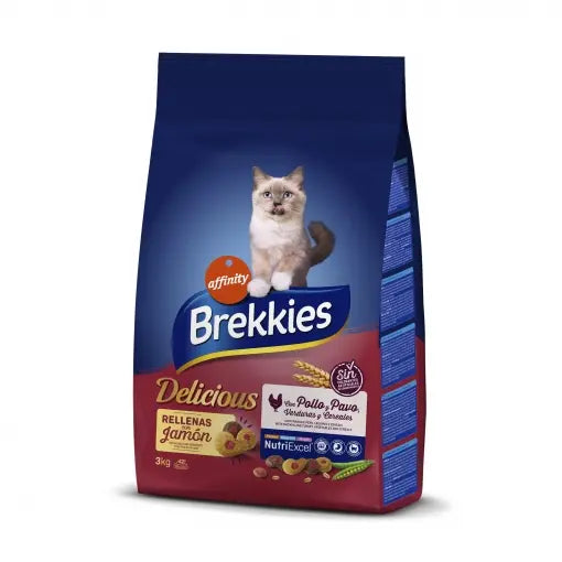 Brekkies Excel Feline Adult Delicious Aves Ndr