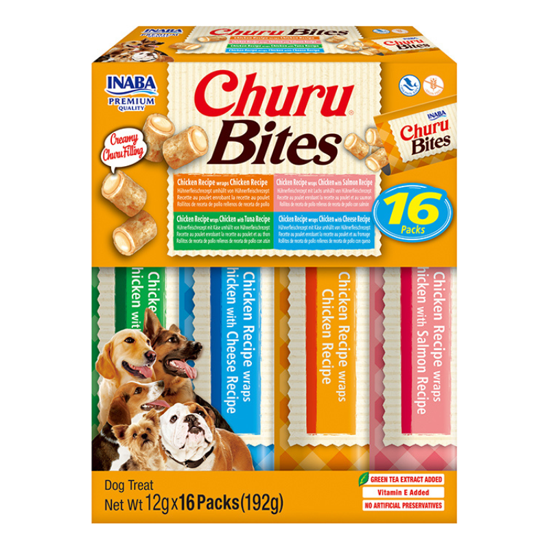 Churu Bites DOG Variedades (16 x 12 g)