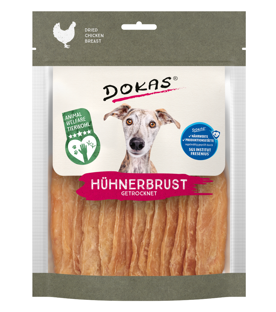 Dokas DOG Pechuga Pollo Deshidratada (11 x 170 g)