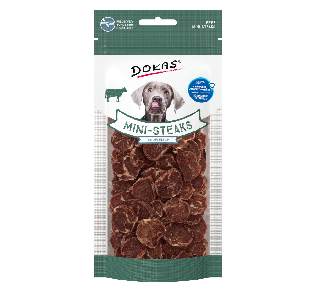 Dokas DOG Minis Filete de Ternera (12 x 50 g)