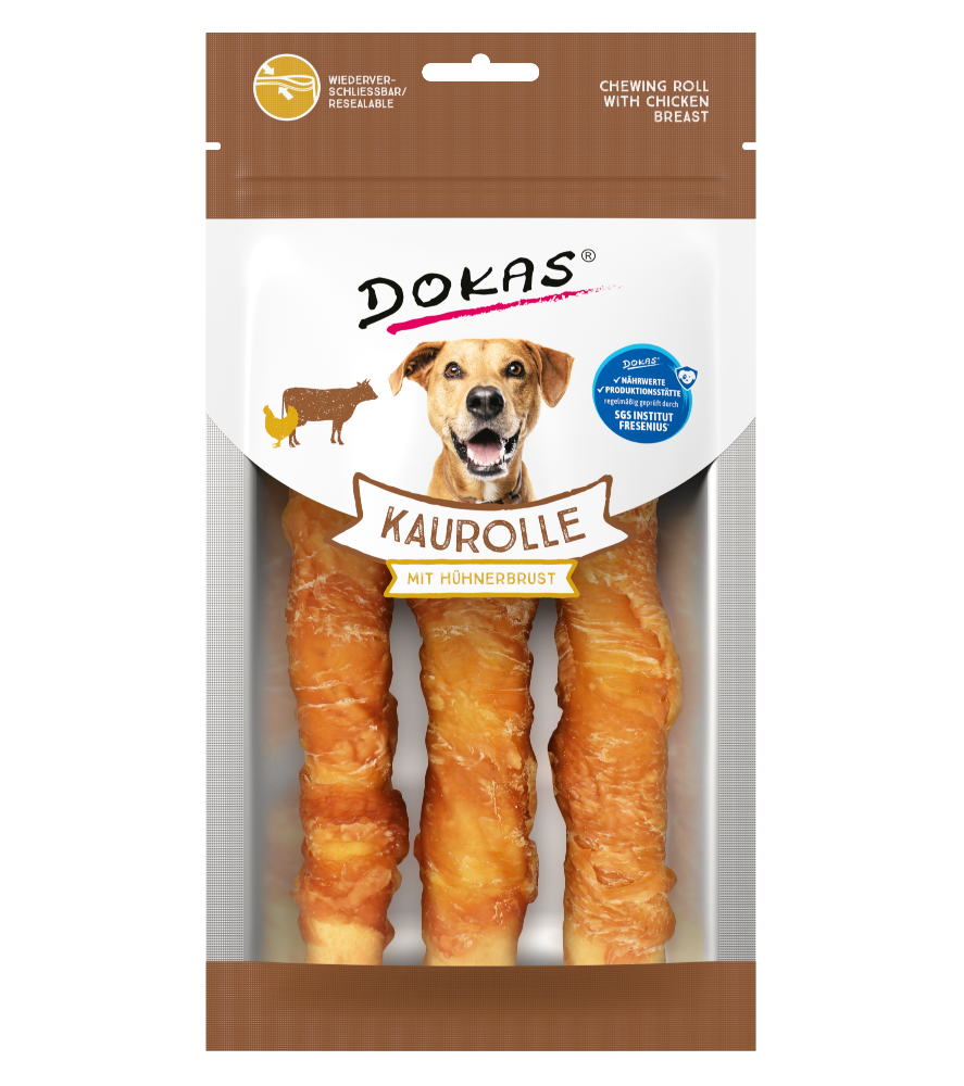 Dokas DOG Rollos Pechuga de Pollo (6 x 150 g)