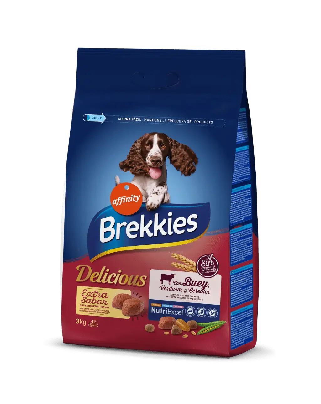 Brekkies Canine Adult Delicious Ternera (Ndr)