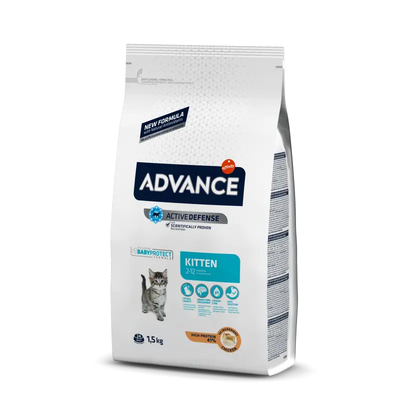 Advance Feline Kitten Pollo Arroz (Ndr)