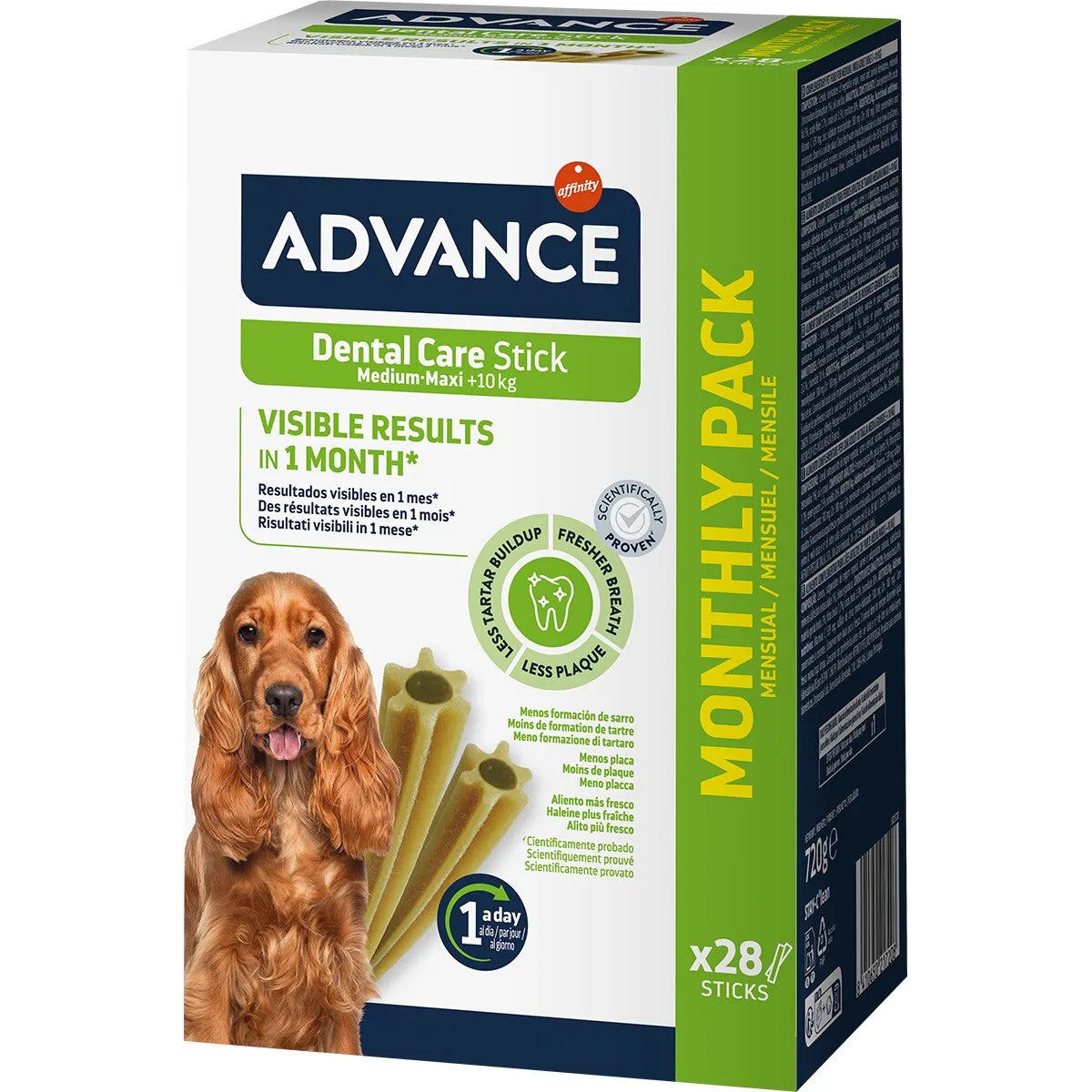 Advance Canine Adult Dental 28 Sticks (Ndr)