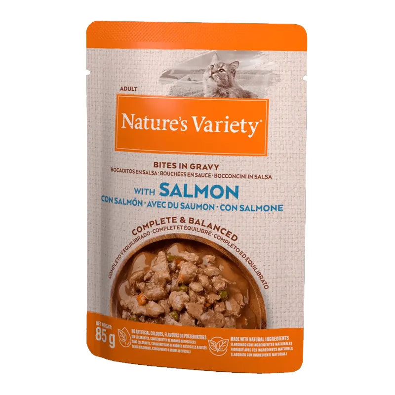 Nature'S V Bocaditos En Salsa Salmon