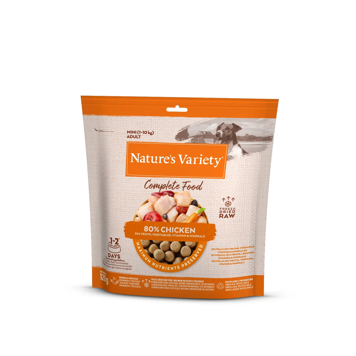 Nature'S Variety Freeze Dried Comp Food Mini Chiken