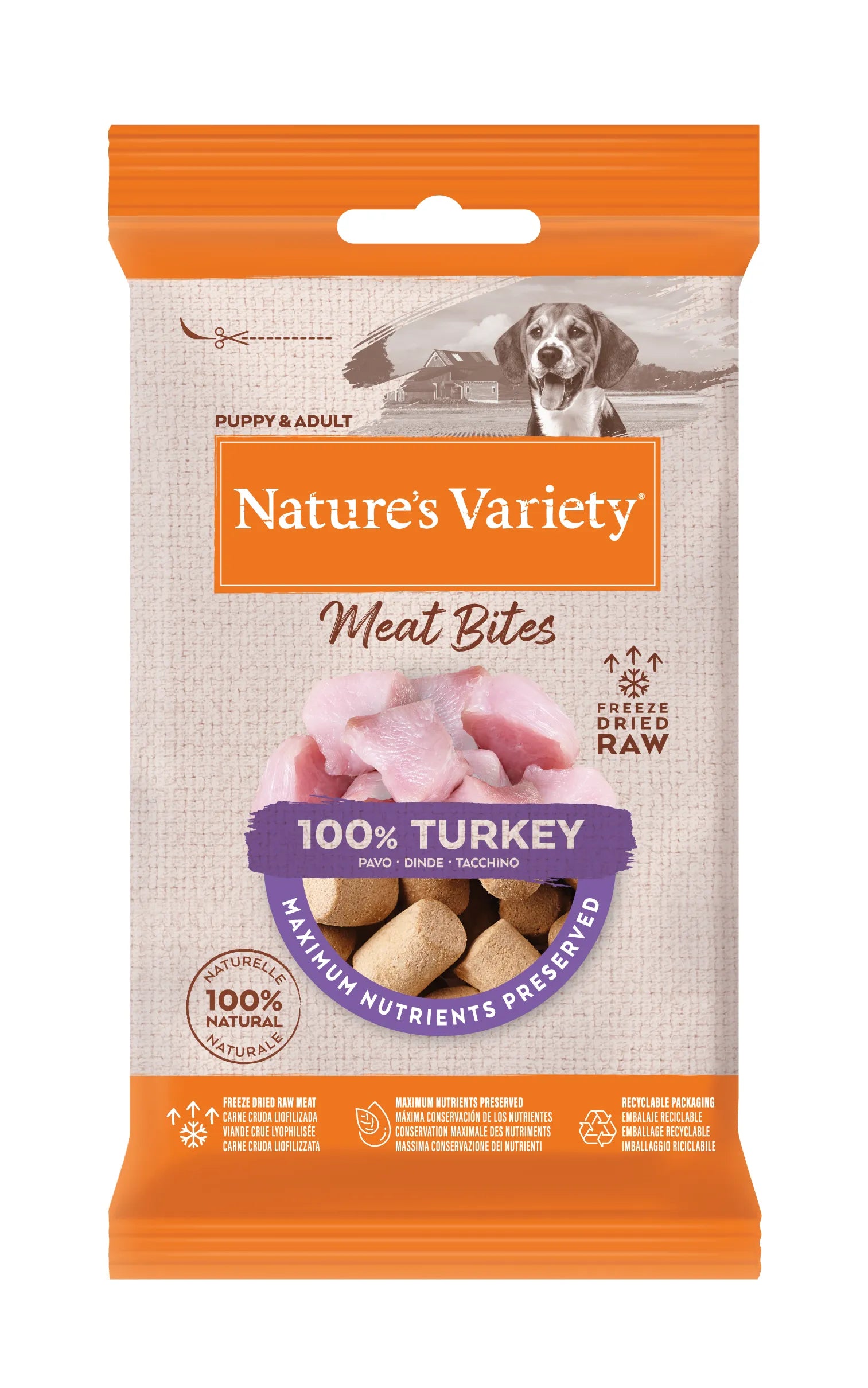 Nature'S Variety Freeze Dried Bites Turkey