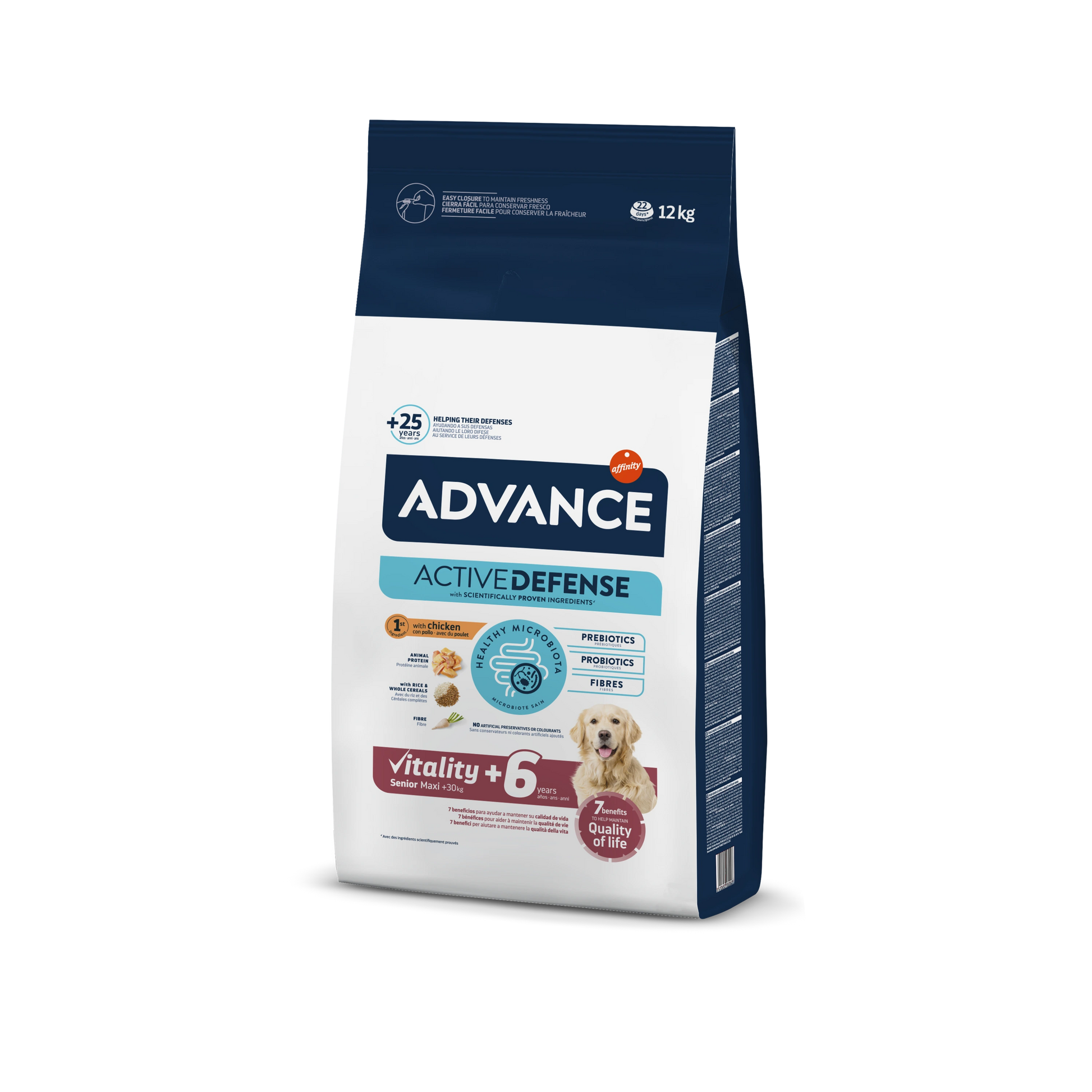 Advance Maxi Senior Chicken & Rice12Kg