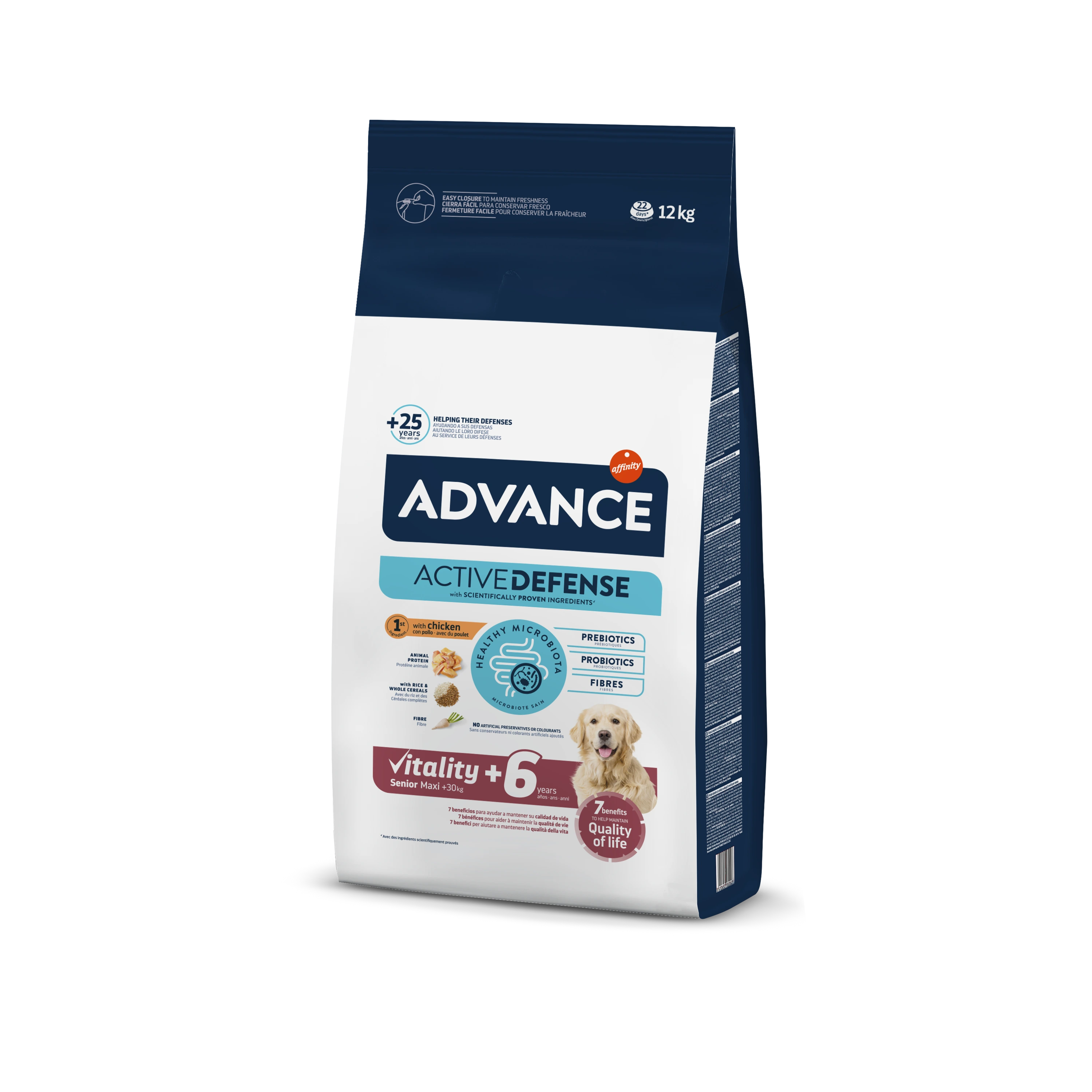 Advance Maxi Senior Chicken & Rice12Kg