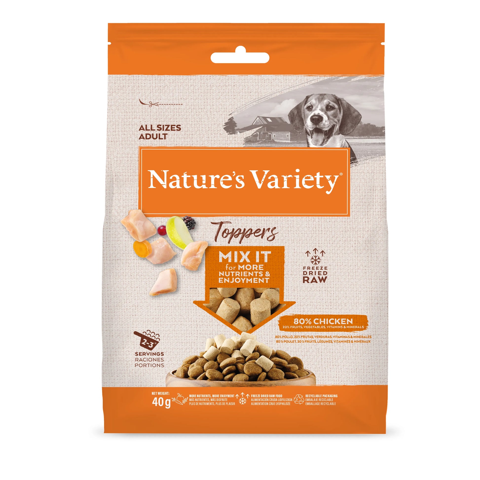 Nature’S V Fd Toppers Chkn