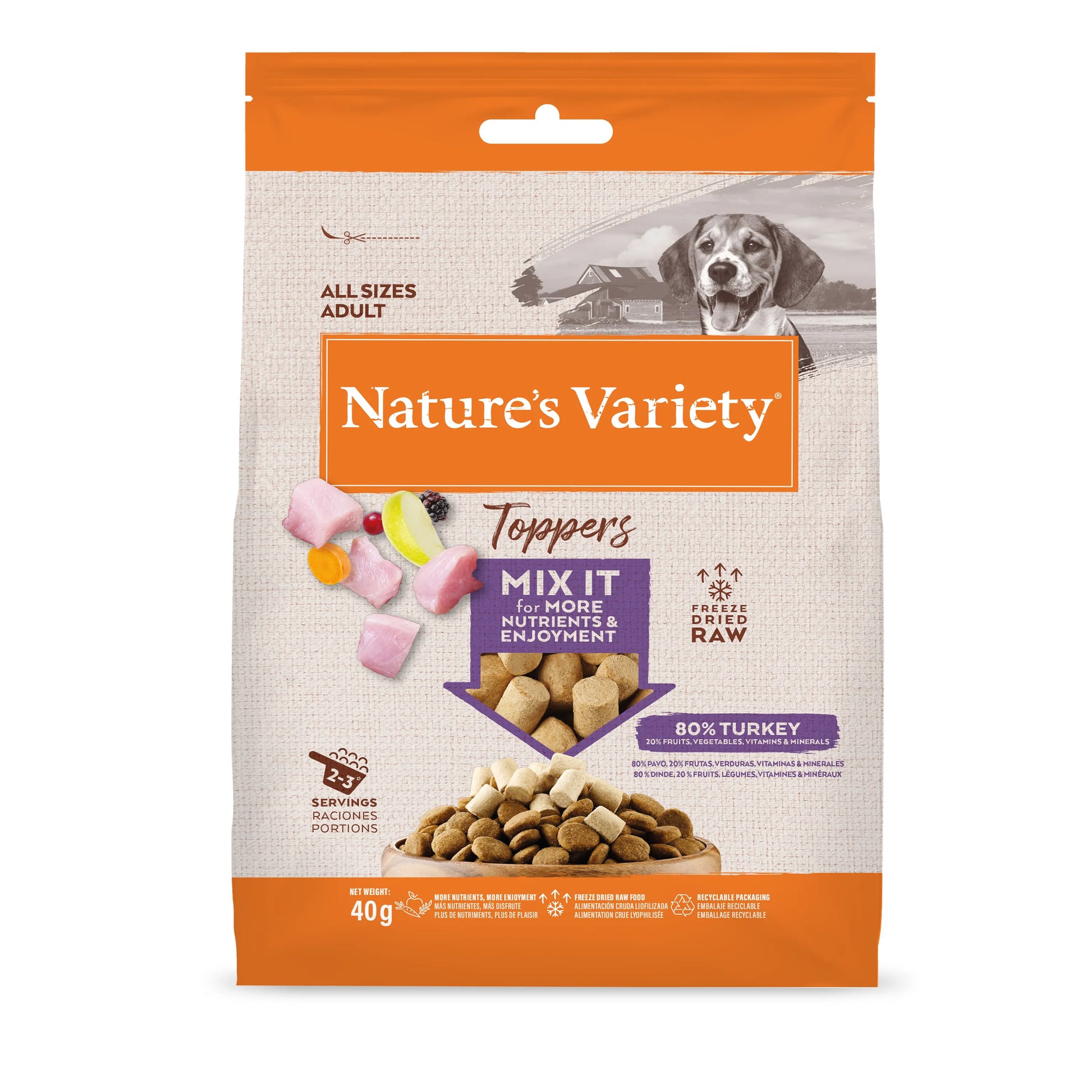 Nature’S V Fd Toppers Turkey